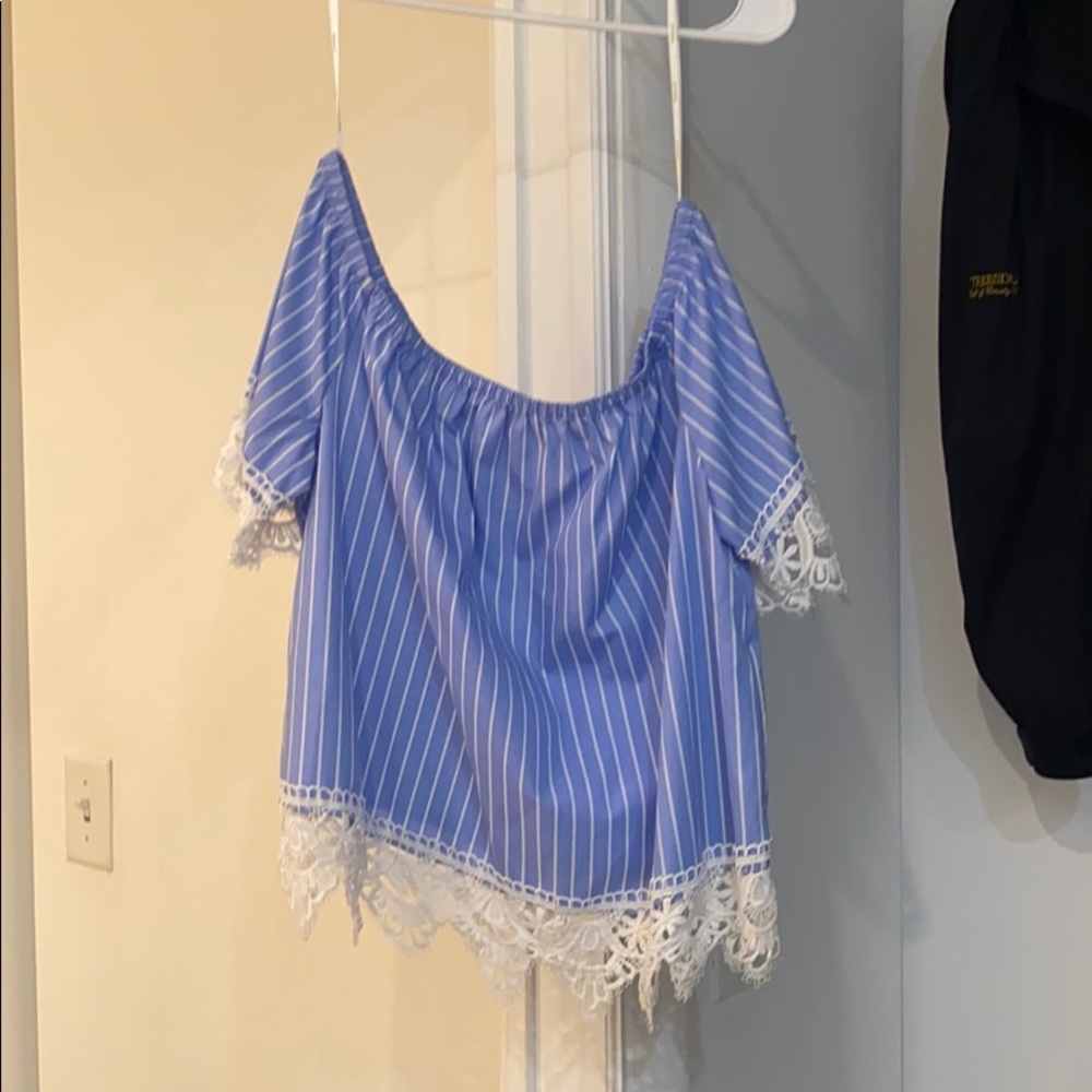 Off the shoulder top